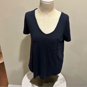 Abercrombie & Fitch Blue Relaxed Short Sleeve T-Shirt